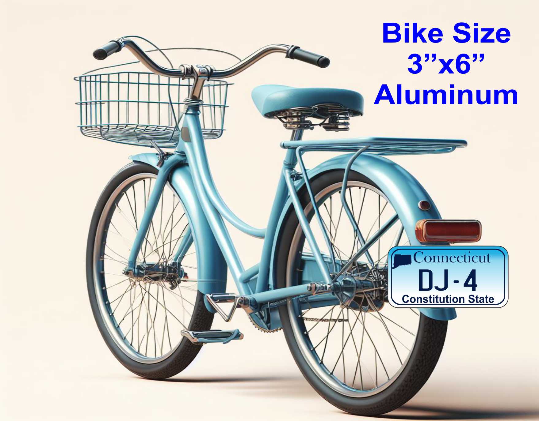 Alabama black and White Heart of Dixie License Plate Custom Novelty Fun Car Bike Motorcycle