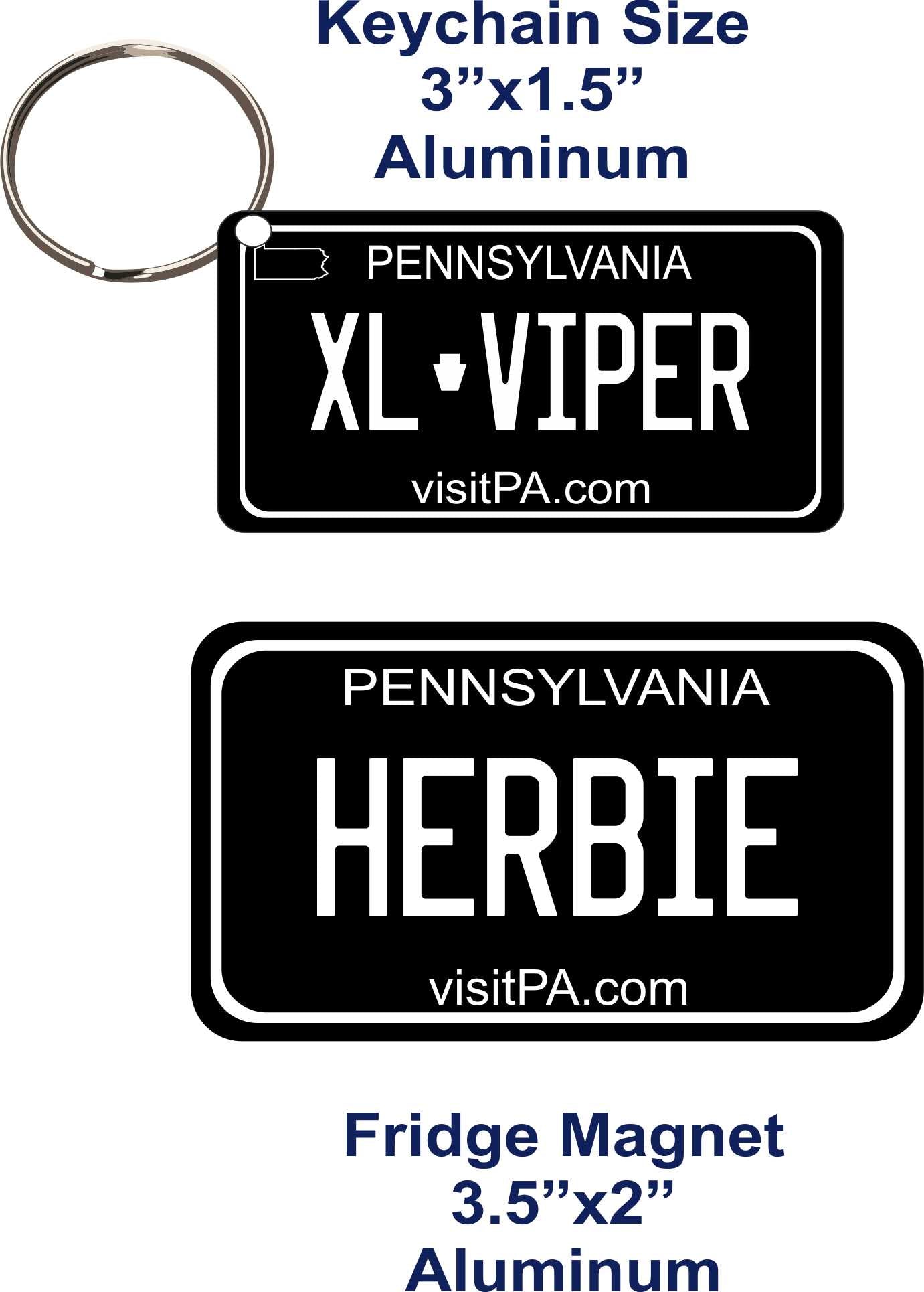 Alabama black and White Heart of Dixie License Plate Custom Novelty Fun Car Bike Motorcycle