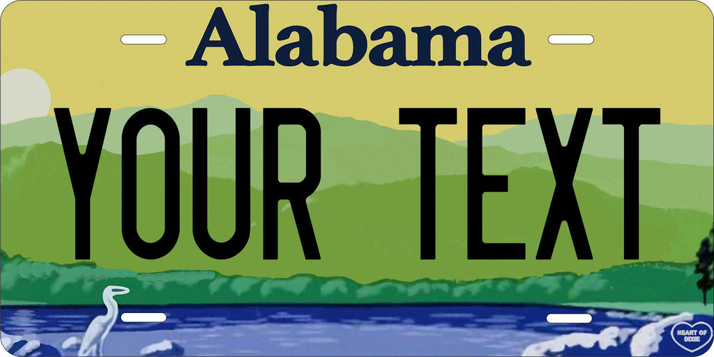 Alabama 2014 License Plate Custom Novelty Fun Car Bike Motorcycle