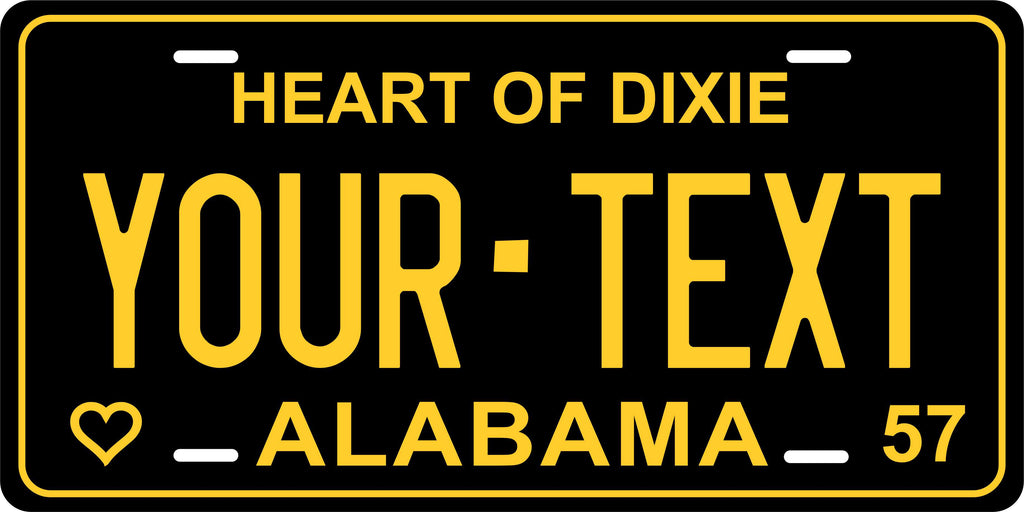 Alabama 1957 License Plate Custom Novelty Fun Car Bike Motorcycle