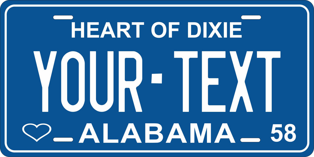 Alabama 1958 License Plate Custom Novelty Fun Car Bike Motorcycle