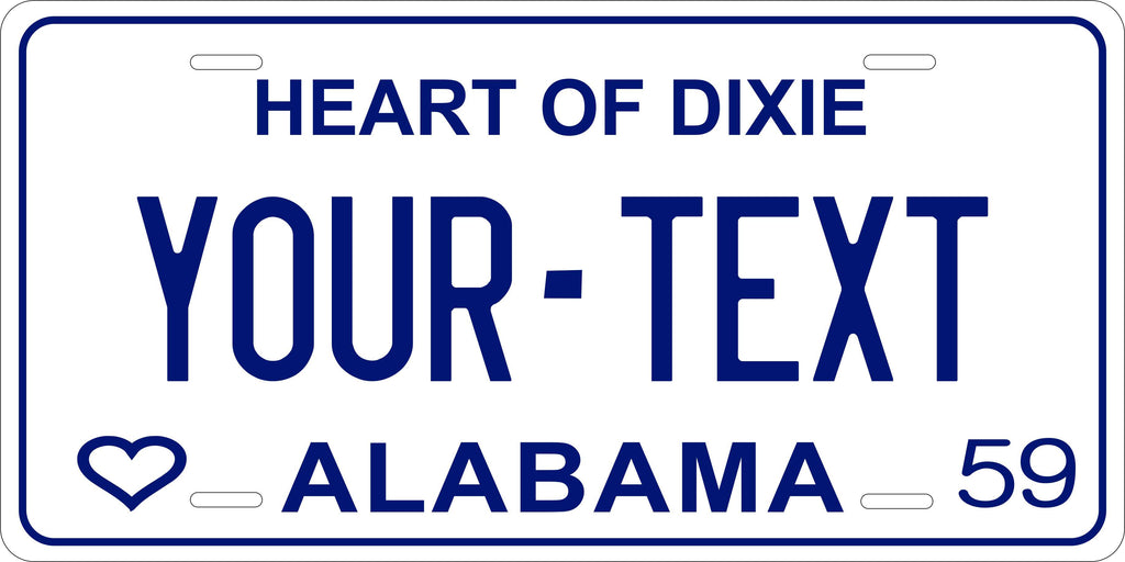 Alabama 1959 License Plate Custom Novelty Fun Car Bike Motorcycle
