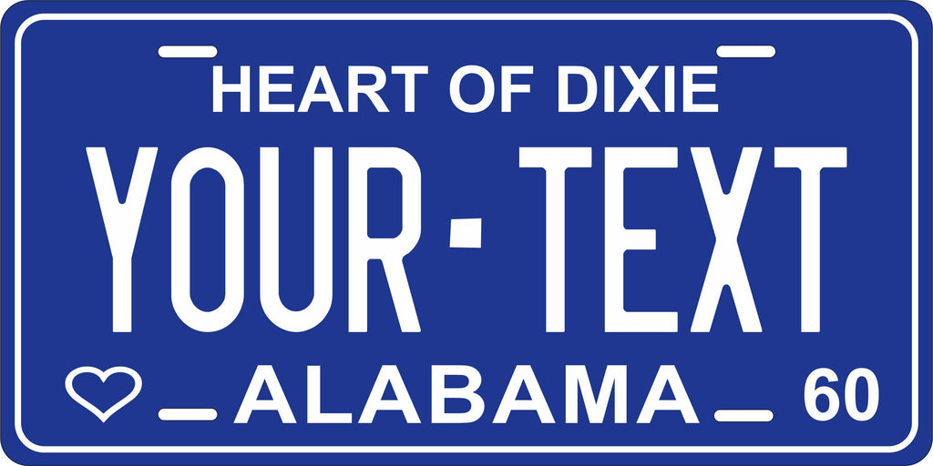 Alabama 1960 License Plate Custom Novelty Fun Car Bike Motorcycle