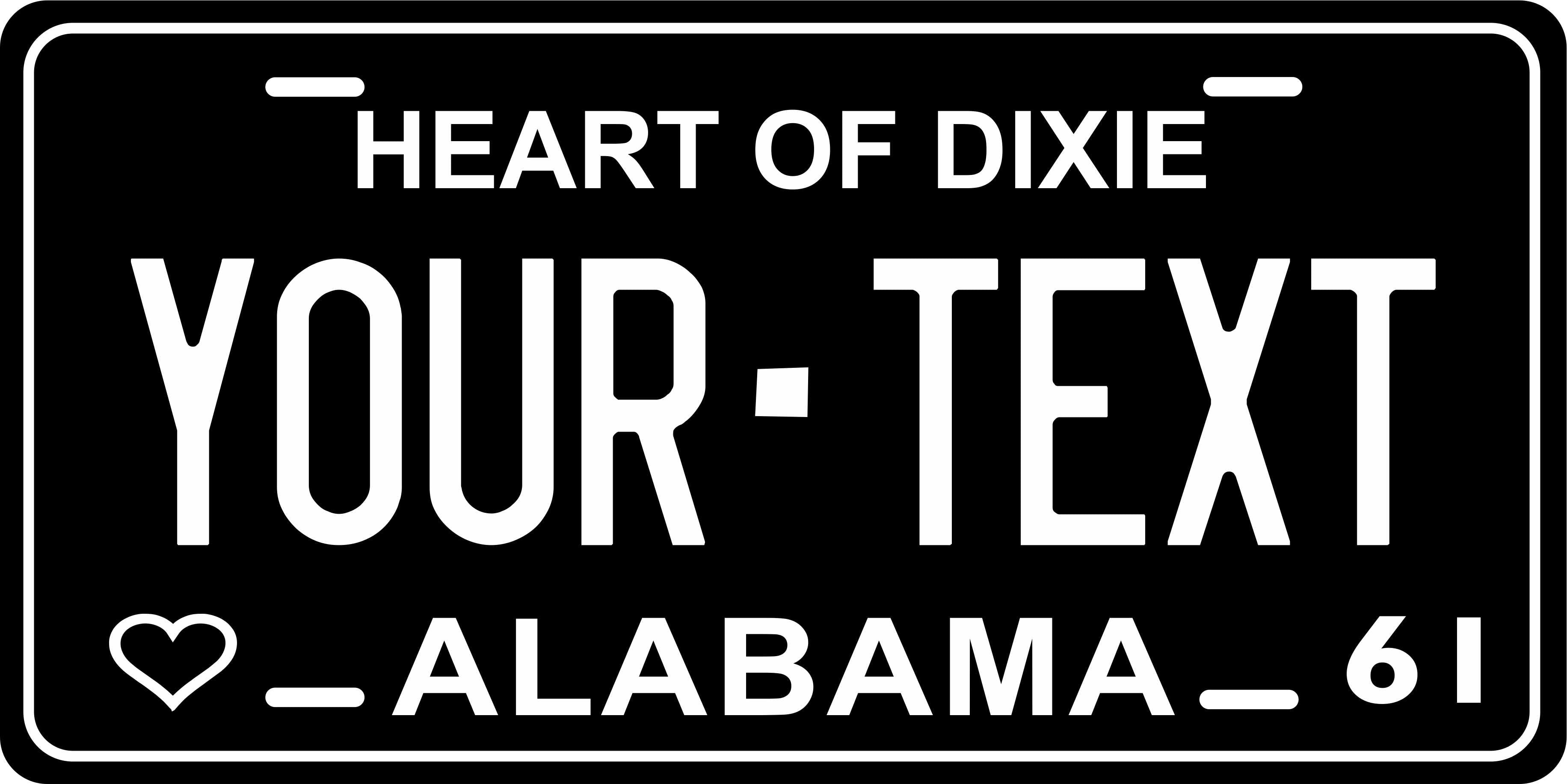 Alabama 1961 License Plate Custom Novelty Fun Car Bike Motorcycle