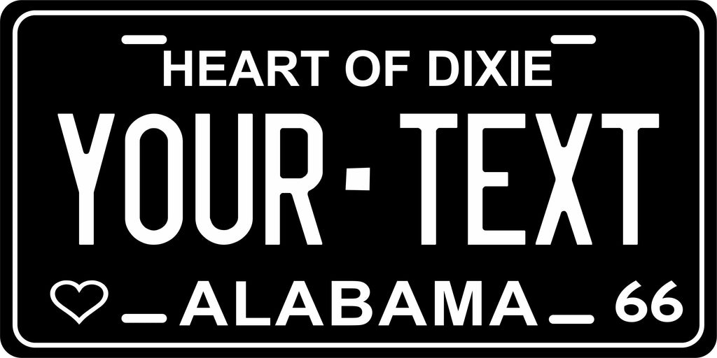 Alabama 1966 License Plate Custom Novelty Fun Car Bike Motorcycle