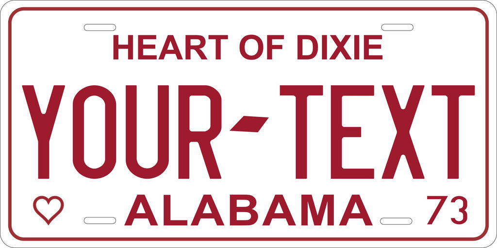 Alabama 1973 License Plate Custom Novelty Fun Car Bike Motorcycle