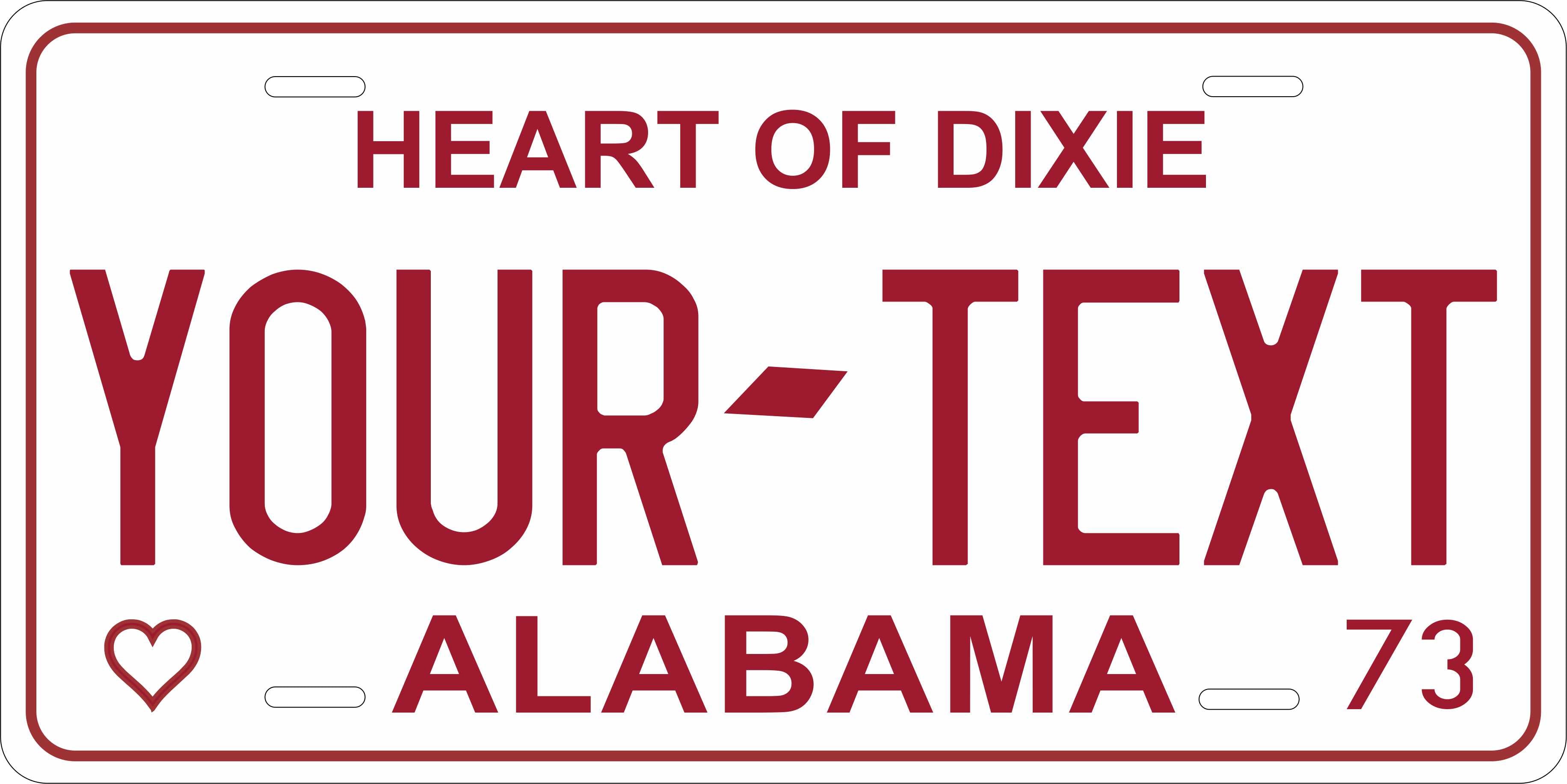 Alabama 1973 License Plate Custom Novelty Fun Car Bike Motorcycle