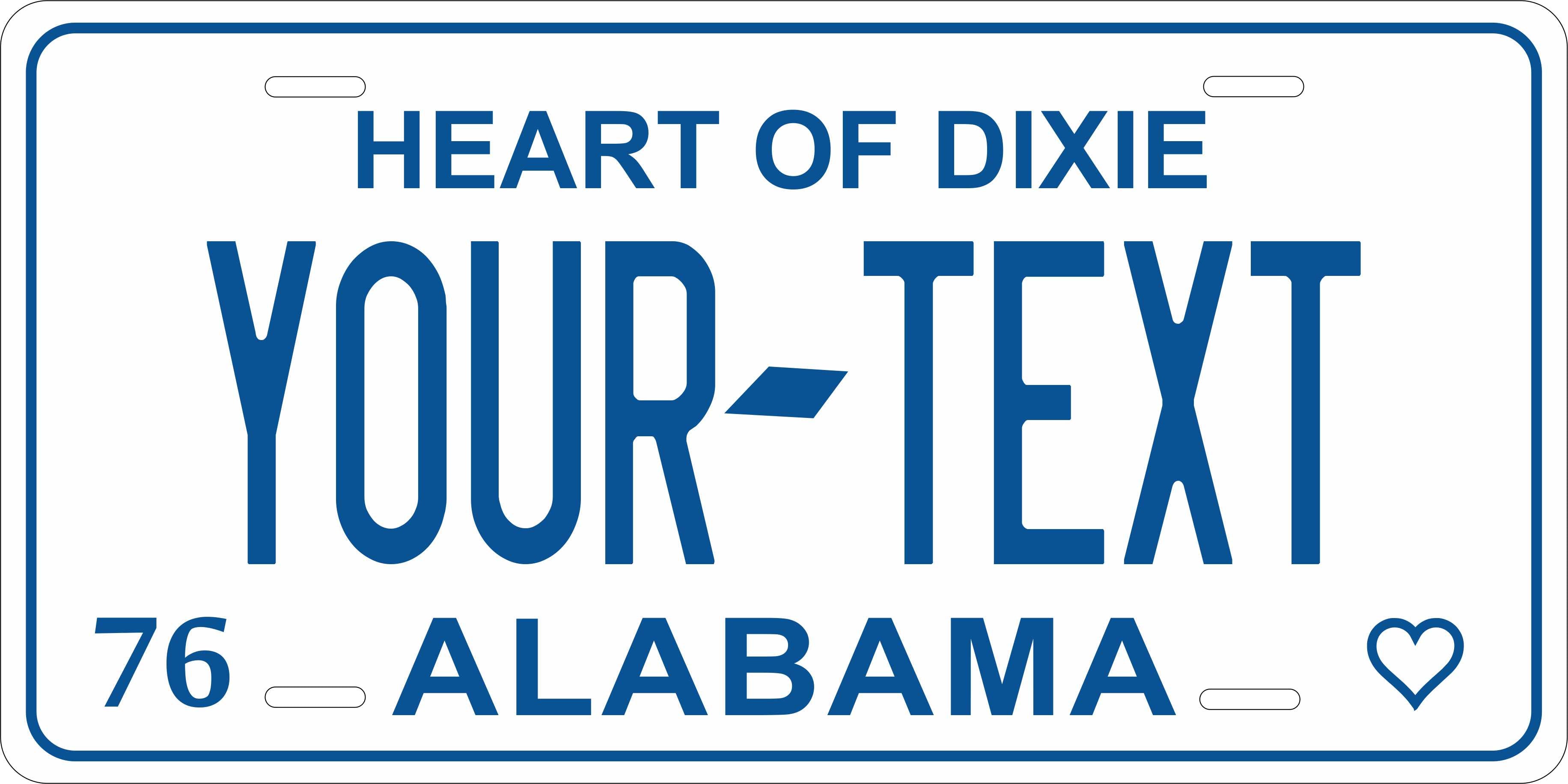 Alabama 1976 License Plate Custom Novelty Fun Car Bike Motorcycle