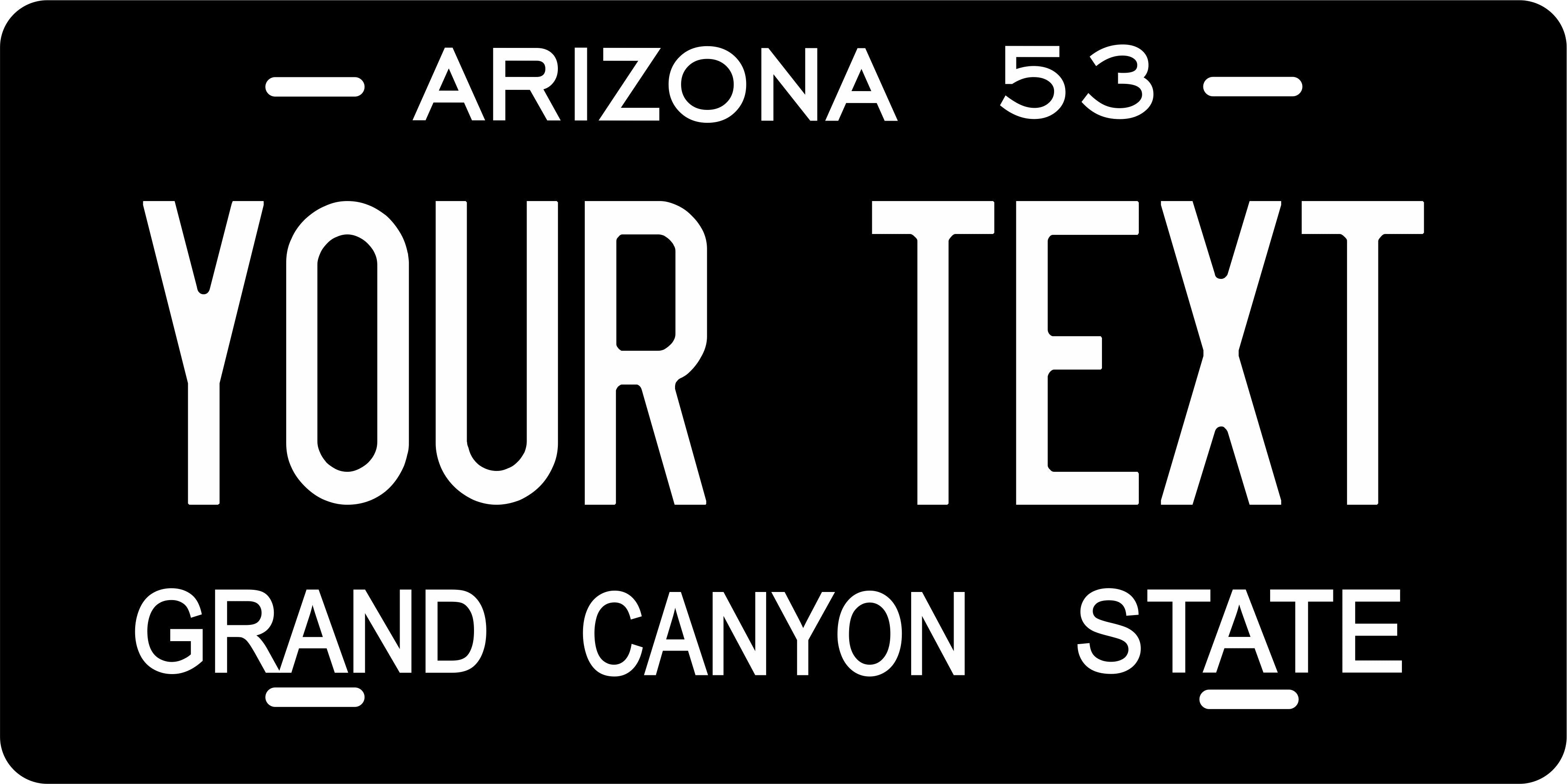 Arizona 1953 License Plate Personalized Novelty Fun Car Bike Motorcycle