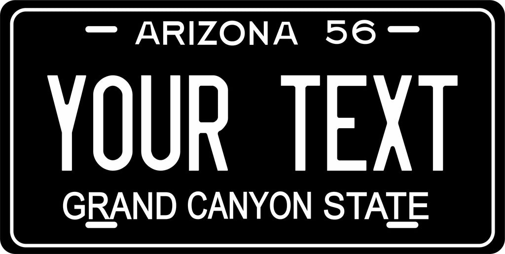 Arizona 1956 License Plate Personalized Novelty Fun Car Bike Motorcycle