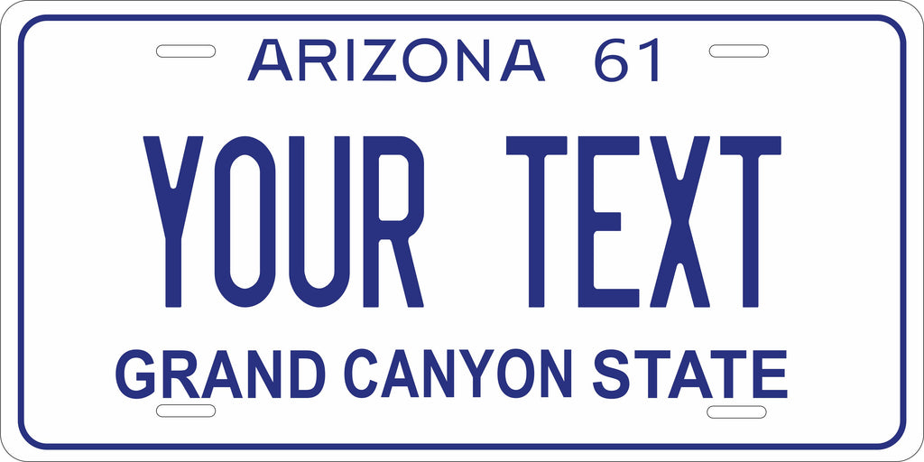 Arizona 1961 License Plate Personalized Novelty Fun Car Bike Motorcycle