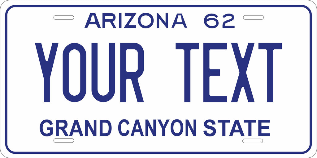 Arizona 1962 License Plate Personalized Novelty Fun Car Bike Motorcycle
