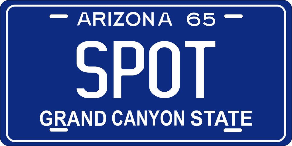 Arizona 1965 License Plate Personalized Novelty Fun Car Bike Motorcycle