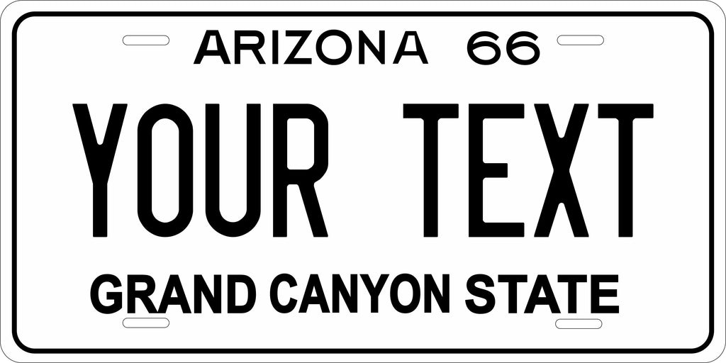 Arizona 1966 License Plate Personalized Novelty Fun Car Bike Motorcycle