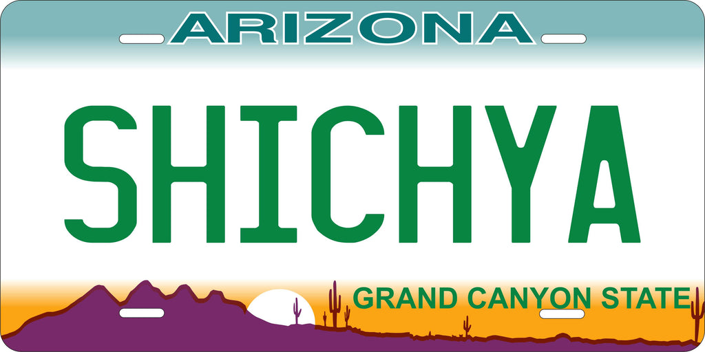 Arizona 1987 License Plate Personalized Novelty Fun Car Bike Motorcycle