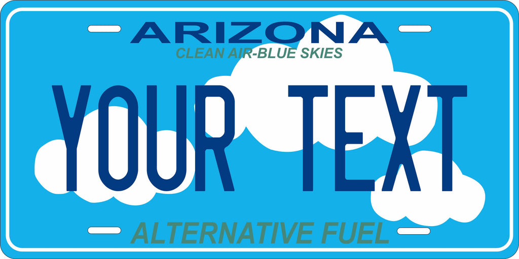 Arizona Alternative Fuel License Plate Personalized Novelty Fun Car Bike Motorcycle