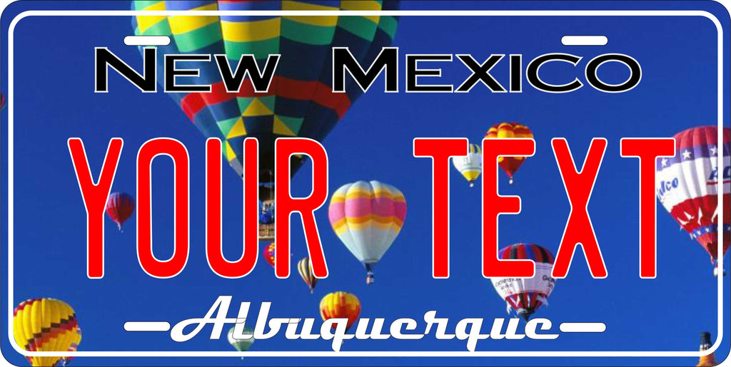 Albuquerque New Mexico State City License Plate personalized Novelty Fun Car Bike Motorcycle