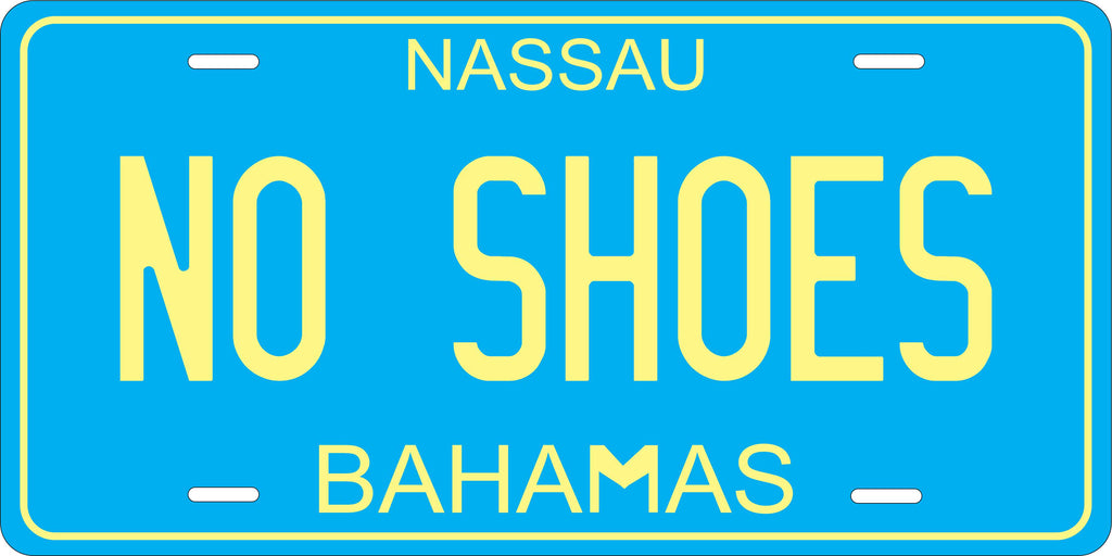 Bahamas 1997 Blue CARI License Plate Custom Novelty Car Bike Motorcycle