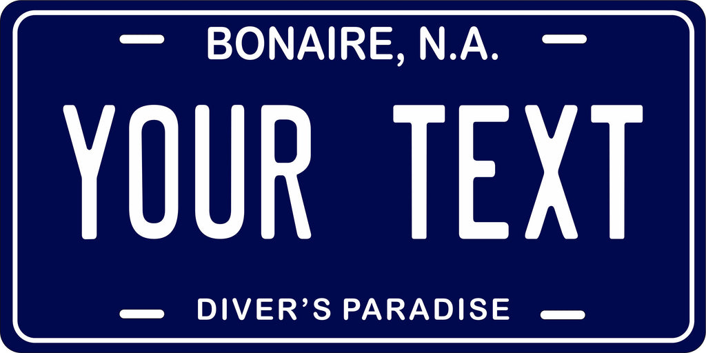 Bonaire 2005 CARI License Plate Custom Novelty Car Bike Motorcycle