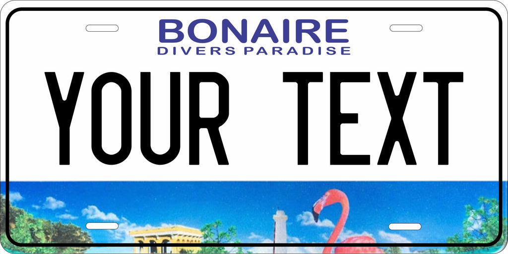 Bonaire 2013 CARI License Plate Custom Novelty Car Bike Motorcycle