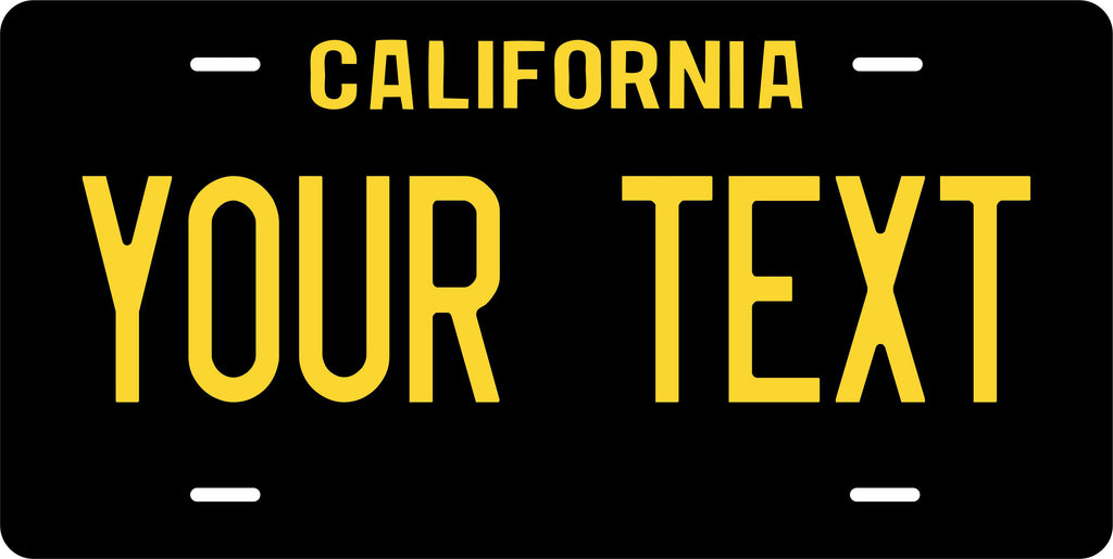 California USA 1963 License Plate Personalized Novelty Fun Car Bike Motorcycle