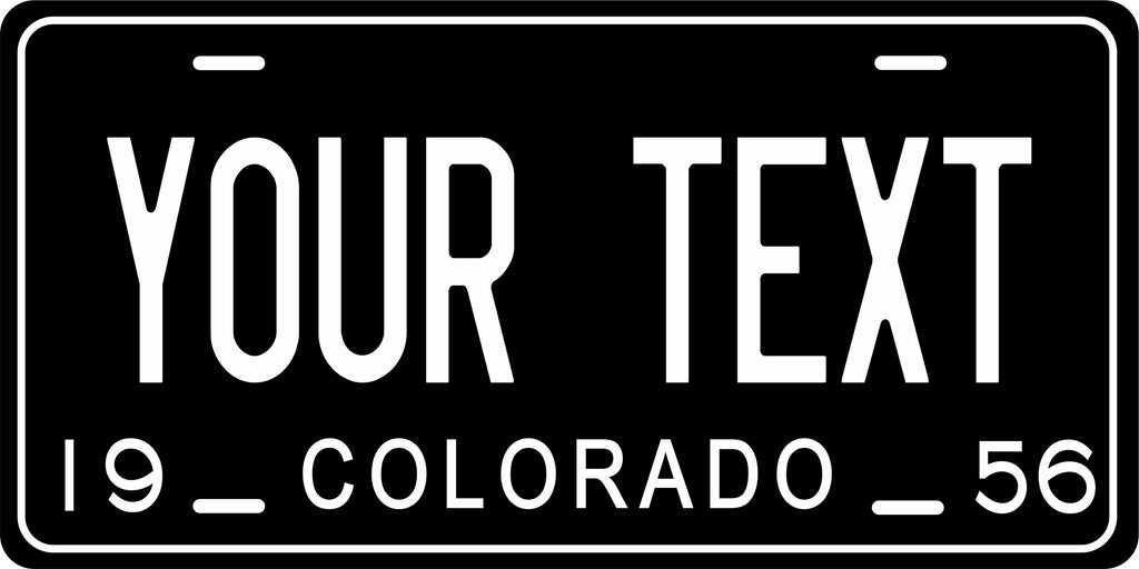 Colorado 1956 License Plate Personalized Novelty Fun Car Bike Motorcycle