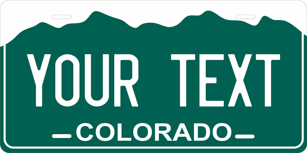 Colorado 1977 License Plate Personalized Novelty Fun Car Bike Motorcycle