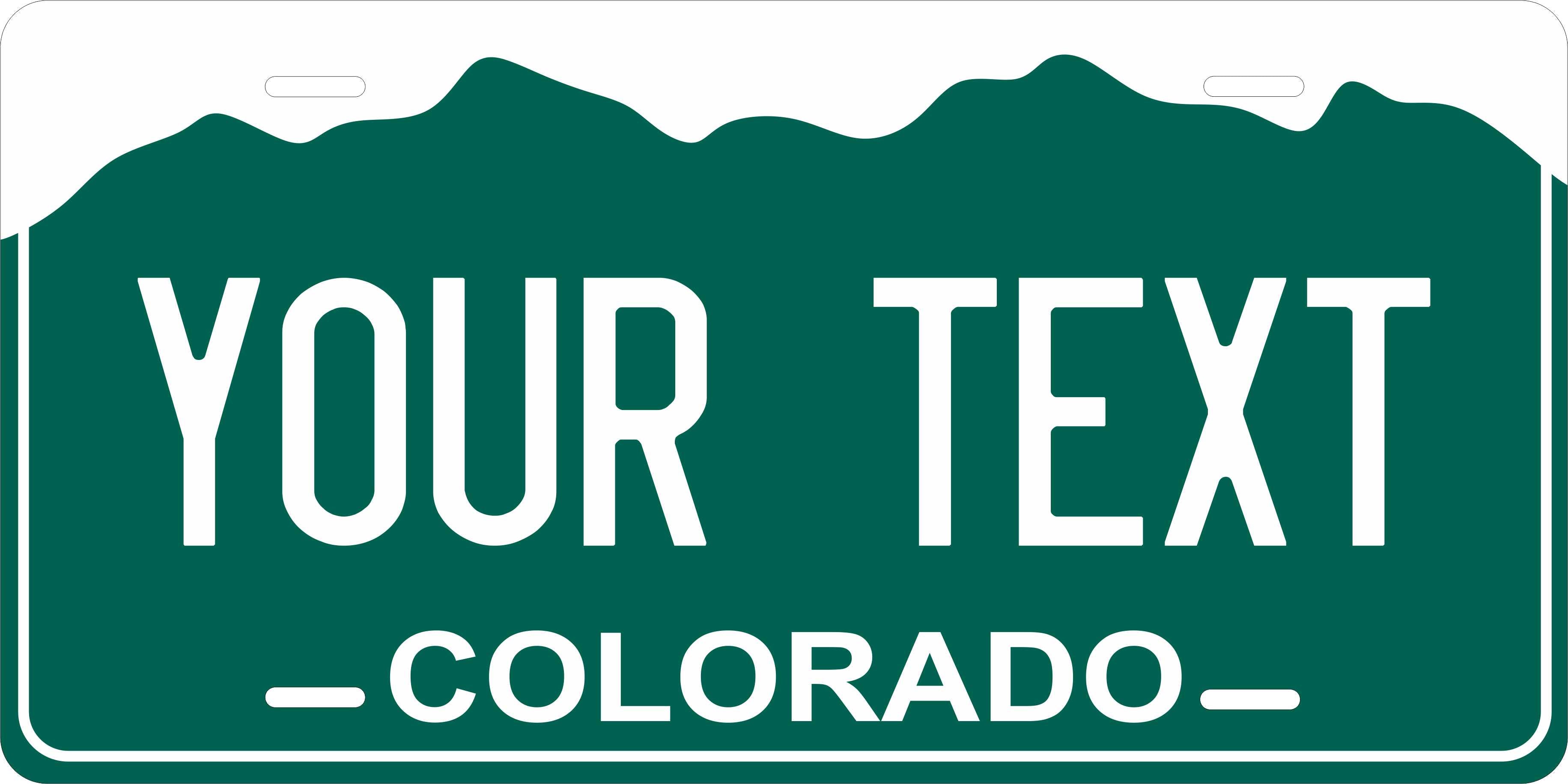 Colorado 1977 License Plate Personalized Novelty Fun Car Bike Motorcycle