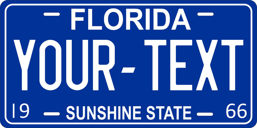 Florida 1966 License Plate Personalized Novelty Fun Car Bike Motorcycle
