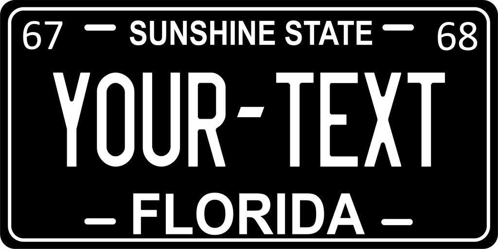 Florida 1967 License Plate Personalized Novelty Fun Car Bike Motorcycle