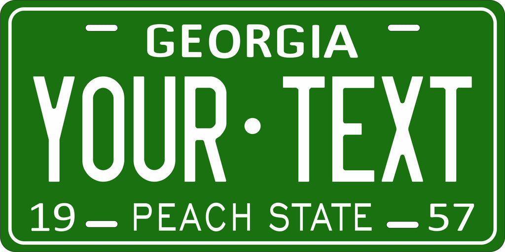 Georgia USA 1957 License Plate Personalized Novelty Fun Car Bike Motorcycle