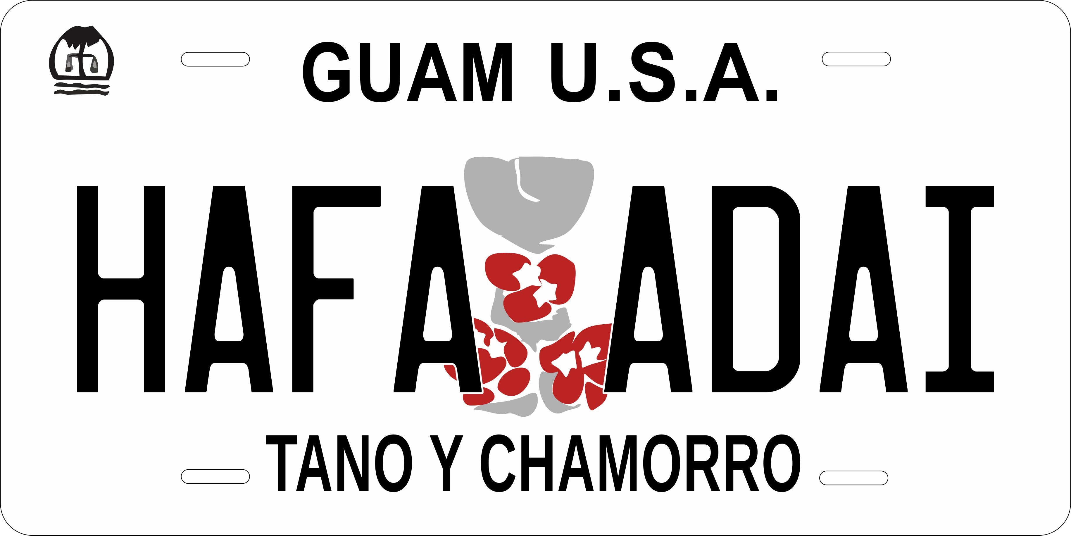 Guam 2009 US Territory License Plate Personalized Novelty Fun Car Bike Motorcycle