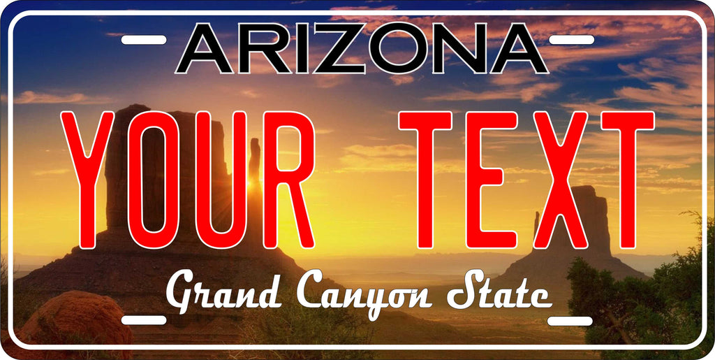 Grand Canyon Arizona City License Plate personalized Novelty Fun Car Bike Motorcycle