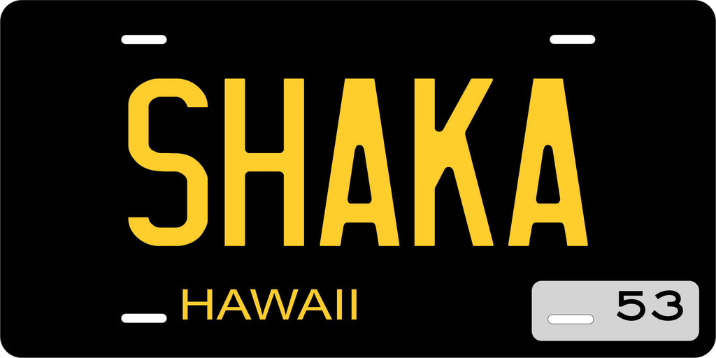 Hawaii 1953 License Plate personalized Novelty Fun Car Bike Motorcycle