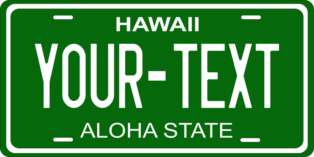 Hawaii 1961 License Plate personalized Novelty Fun Car Bike Motorcycle