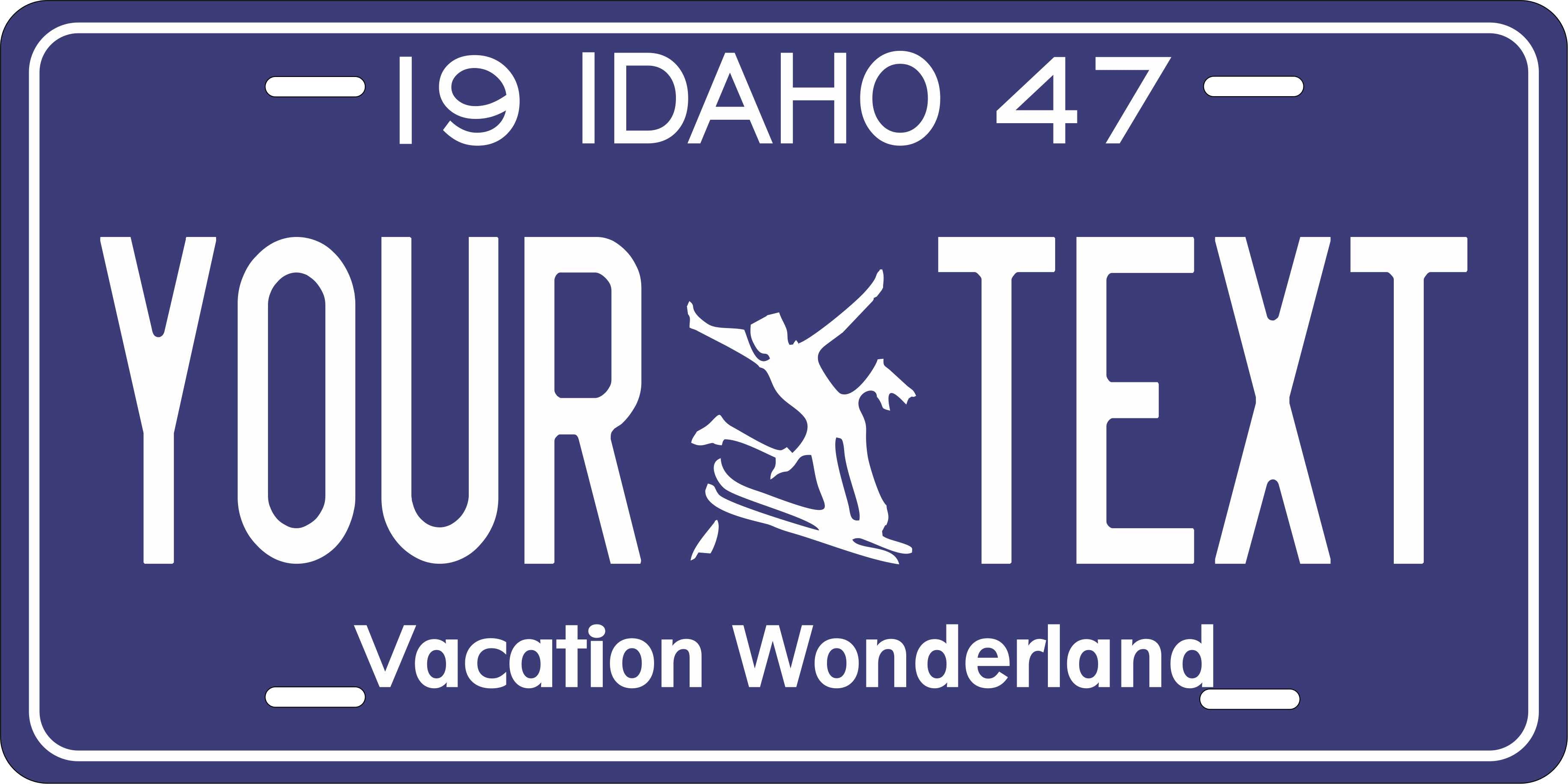 Idaho 1947 License Plate Personalized Novelty Fun Car Bike Motorcycle