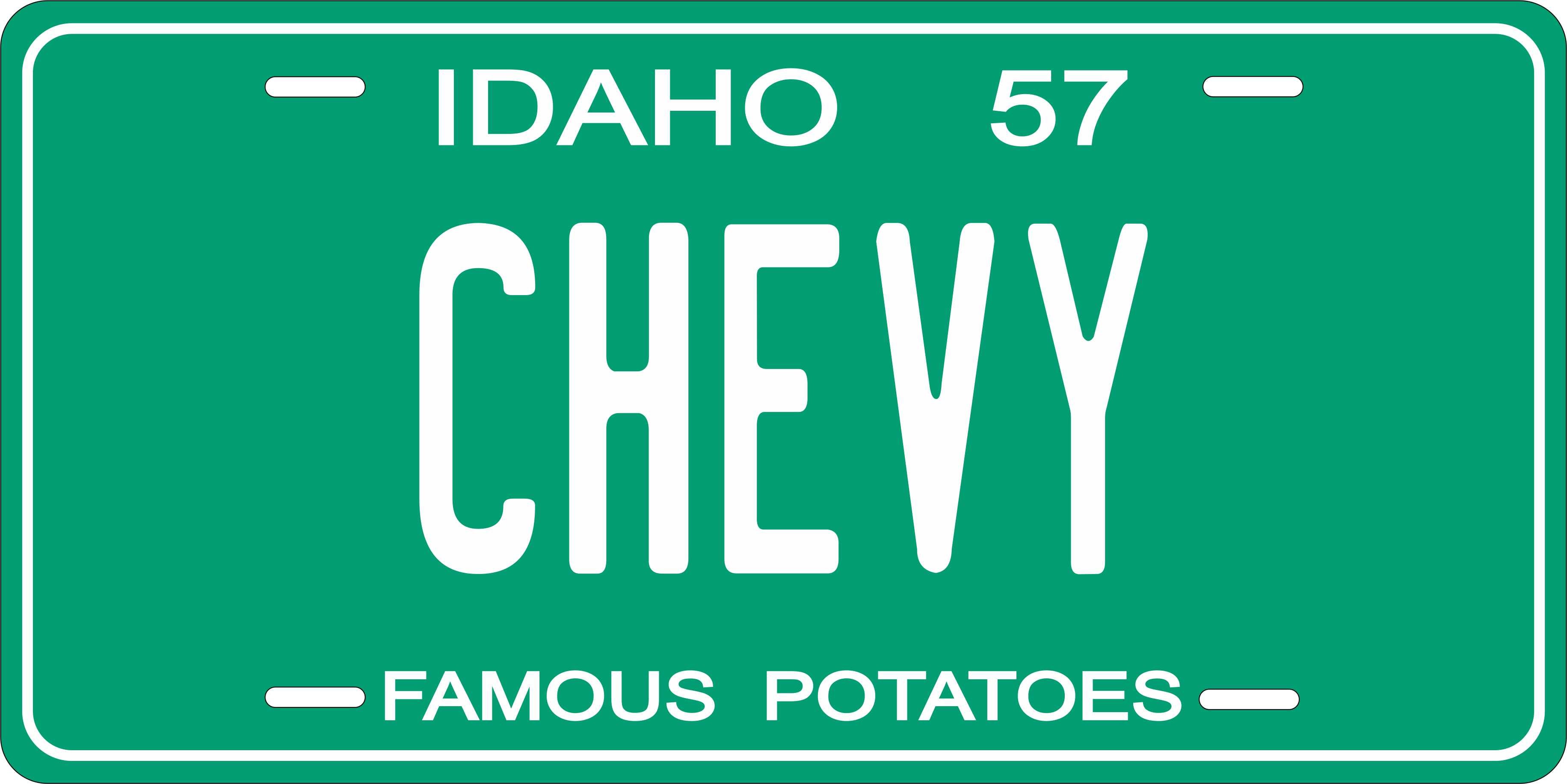 Idaho 1957 License Plate Personalized Novelty Fun Car Bike Motorcycle