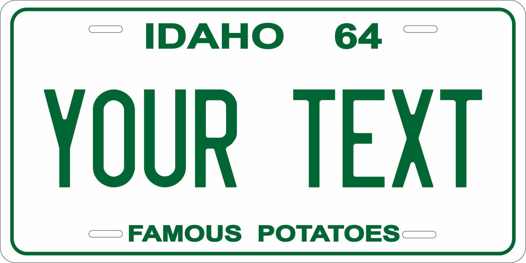 Idaho 1964 License Plate Personalized Novelty Fun Car Bike Motorcycle