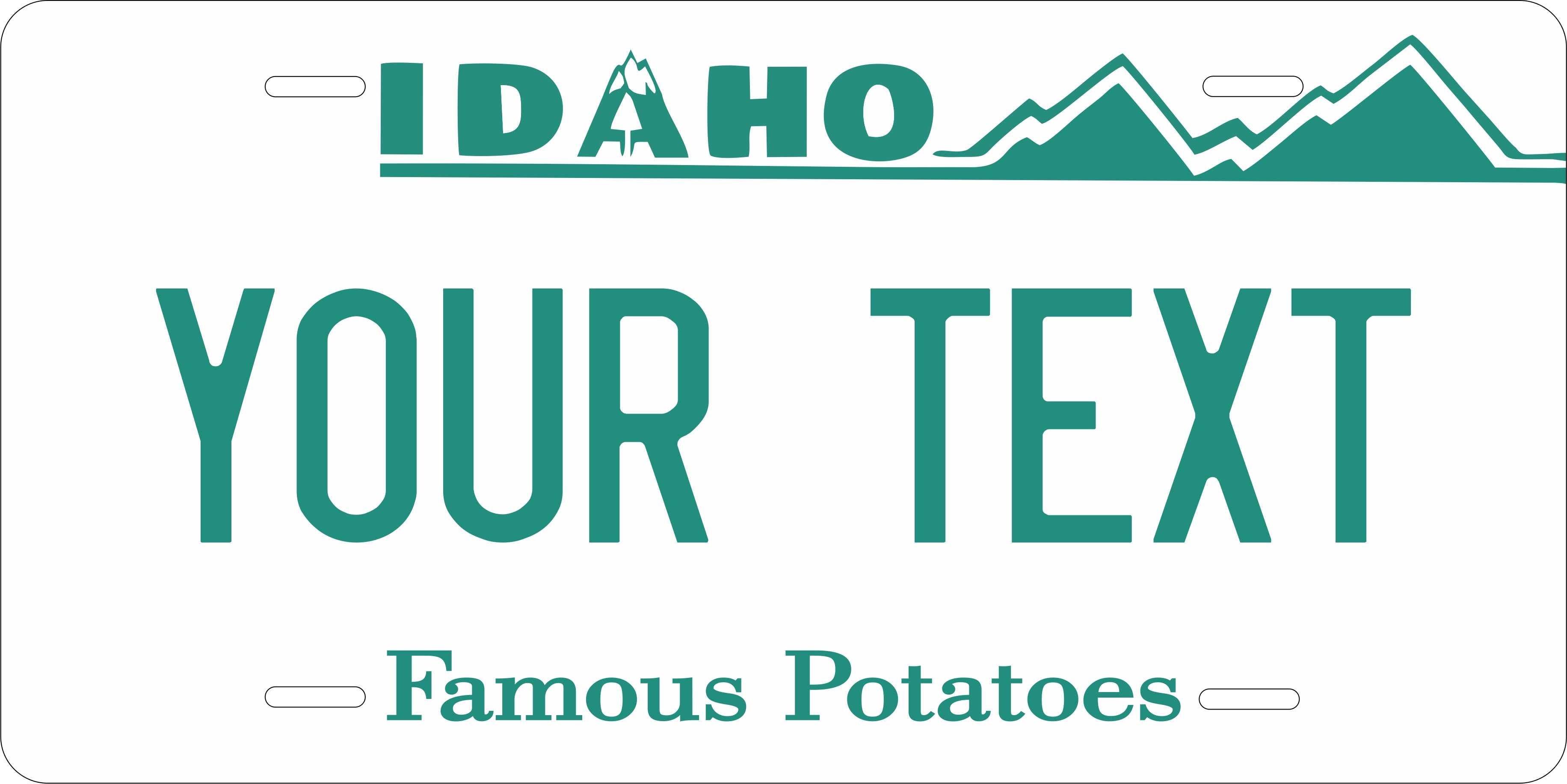 Idaho 1985 License Plate Personalized Novelty Fun Car Bike Motorcycle