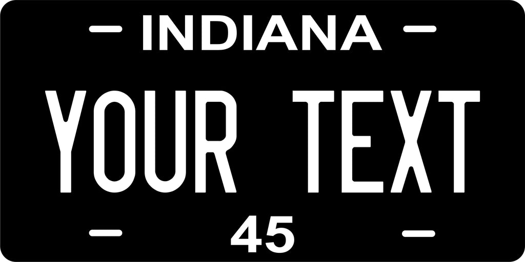 Indiana 1945 License Plate Personalized Novelty Fun Car Bike Motorcycle
