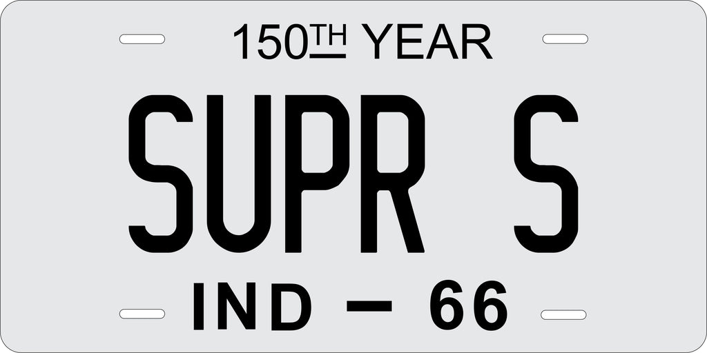 Indiana 1966 License Plate Personalized Novelty Fun Car Bike Motorcycle