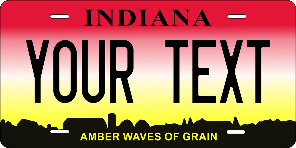 Indiana 1993 Amber License Plate Personalized Novelty Fun Car Bike Motorcycle