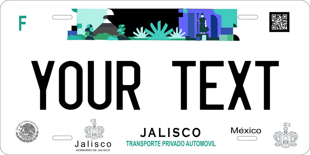 Jalisco 2020 Mexico CA License Plate Personalized Novelty Fun Car Bike Motorcycle
