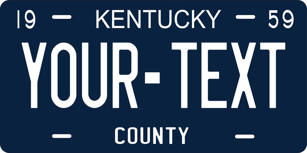 Kentucky 1959 License Plate Personalized Novelty Fun Car Bike Motorcycle
