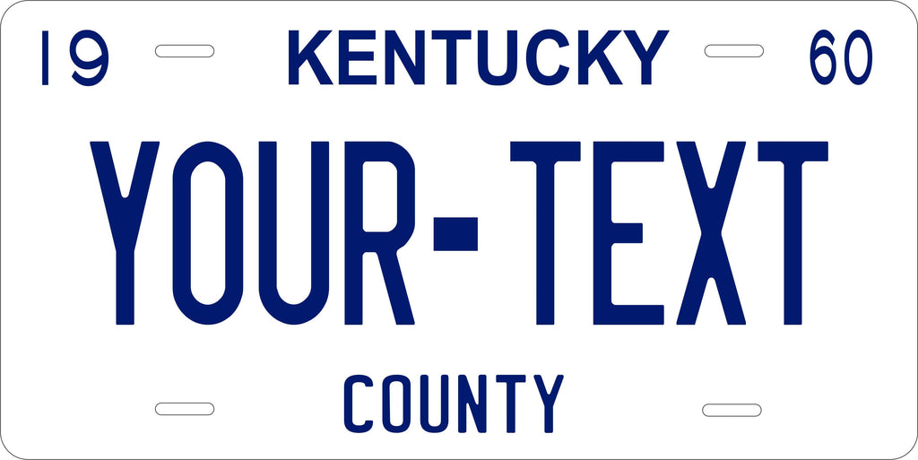 Kentucky 1960 License Plate Personalized Novelty Fun Car Bike Motorcycle
