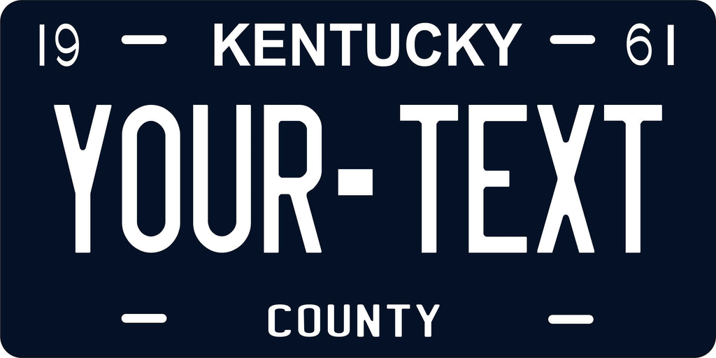 Kentucky 1961 License Plate Personalized Novelty Fun Car Bike Motorcycle