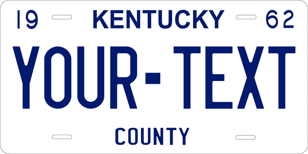 Kentucky 1962 License Plate Personalized Novelty Fun Car Bike Motorcycle
