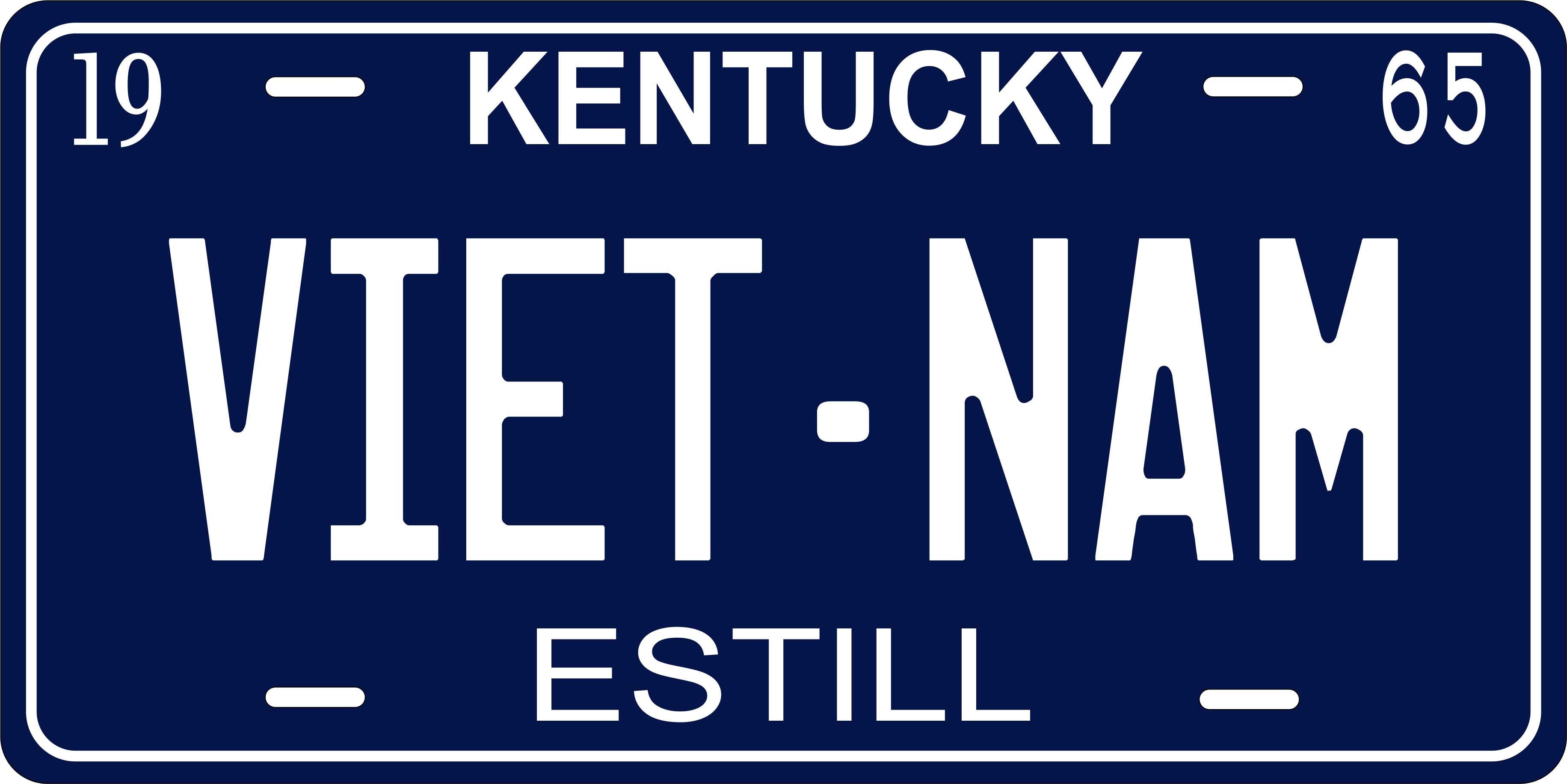 Kentucky 1965 License Plate Personalized Novelty Fun Car Bike Motorcycle