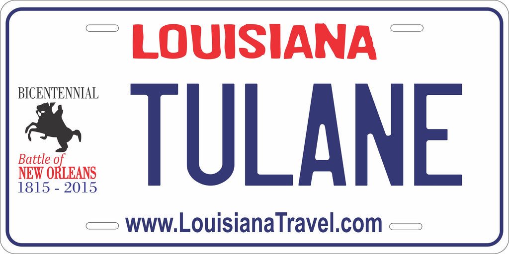 Louisiana 2014 License Plate Personalized Novelty Fun Car Bike Motorcycle