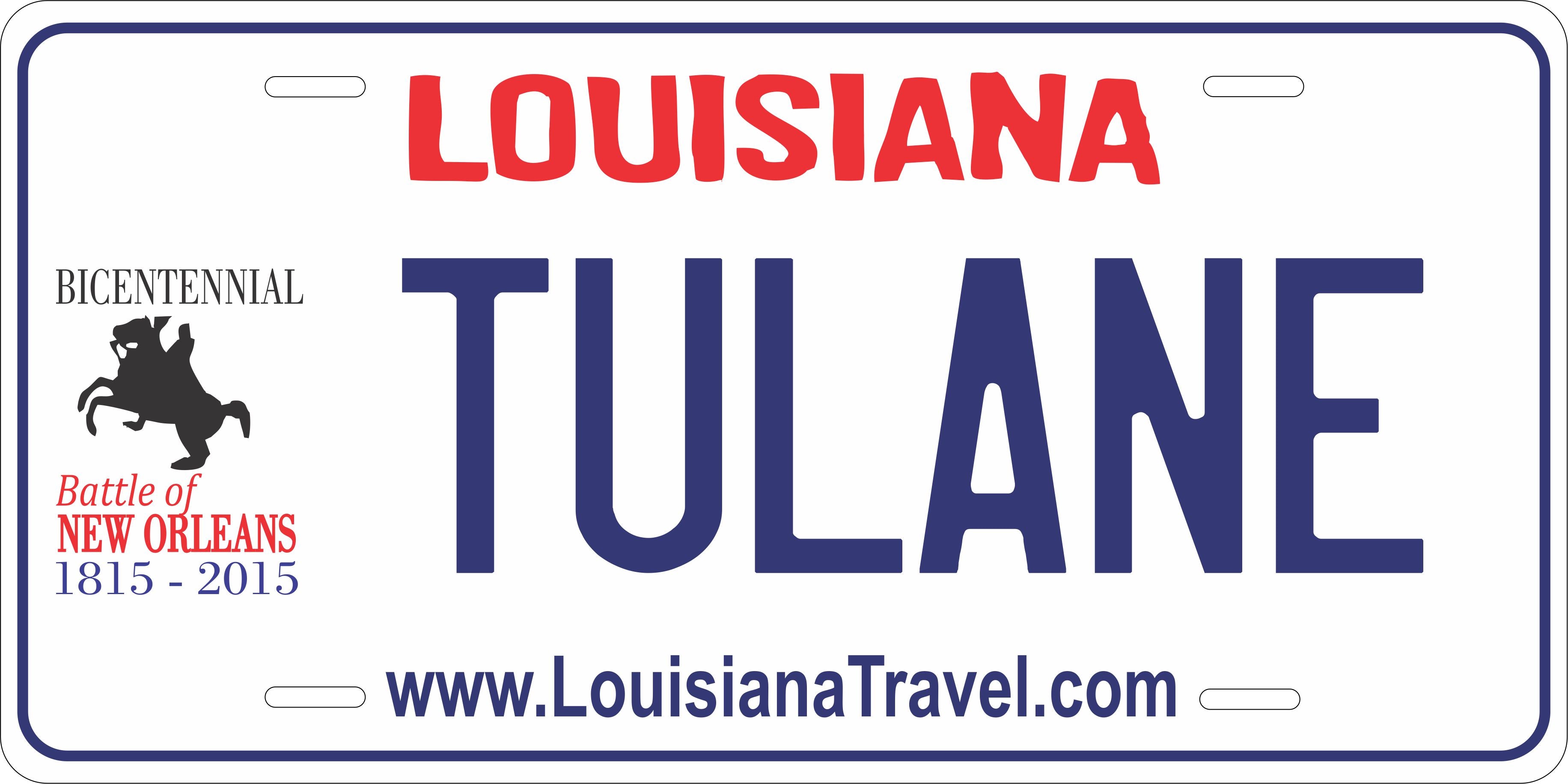 Louisiana 2014 License Plate Personalized Novelty Fun Car Bike Motorcycle